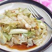 Stir-Fried Iceberg Lettuce