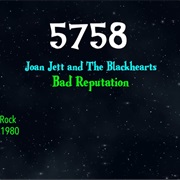 #8867 Bad Reputation by Joan Jett & the Blackhearts