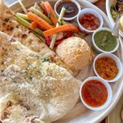 Eet Bread Service With Pimento Whipped Paneer