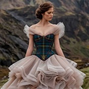 Tartan Plaid Bodice