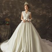 Pleating in Middle of Skirt