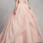 Ballgown With Draped Multiple Layers