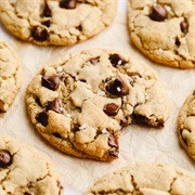 Gluten-Free Vegan Chocolate Chip Cookie