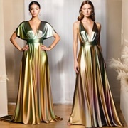 Gold Bridesmaid Dresses