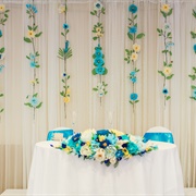 Decorate With Paper Flower Garland