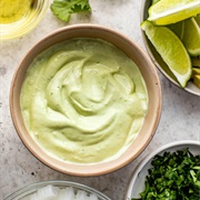 Avocado With Crema