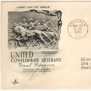 First Day Cover-Final Reunion of the United Confederate Veterans
