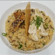 Enoki Mushroom Risotto
