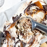 Salted Caramel Chocolate Chunk Ice Cream