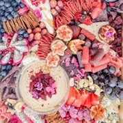 Purple and Pink Food