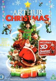 Arthur Christmas Alternate Slipcover Artwork (2018)