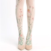 Floral Tights for Wedding