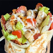 Chicken Bacon Ranch Pita