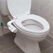 Bidet Attachment on Toilet