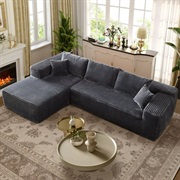 Sofa/Sectional With Chaise