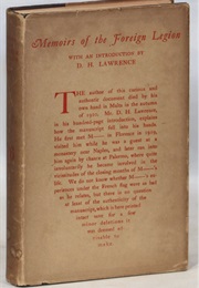 Memoirs of the Foreign Legion (DH Lawrence)