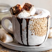 Campfire S'mores Latte