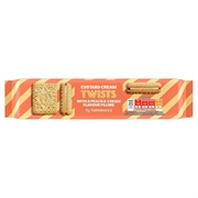 Peach and Cream Custard Cream