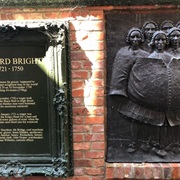The Bronze Relief of Edward Bright