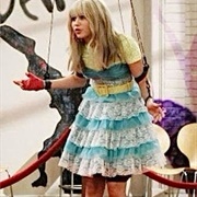 Hannah's Blue Pleated Dress - Hannah Montana