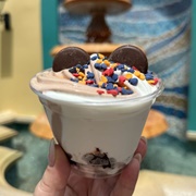 Mickey Brownie Sundae