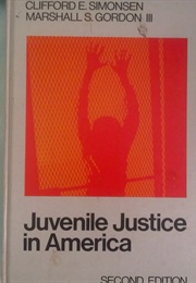Juvenile Justice in America (Clifford E. Simonsen)