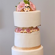 Fault Line With Flowers