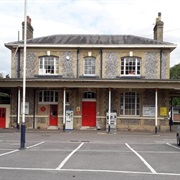 Micheldever Station Red Wheel