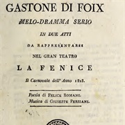 Gastone Di Foix (Persiani)