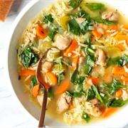 Orzo Primavera Soup