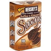 Extra Creamy Milk Chocolate Toffee & Almonds Hershey's Swoops