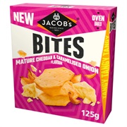 Jacob's Bites - Mature Cheddar & Caramelised Onion