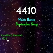 #7481 September Song by Walter Huston