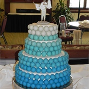 Cake Made of Cake Balls