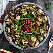 Walnut Eggplant Rolls