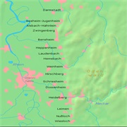 Die Bergstraße Von Darmstadt Bis Wiesloch