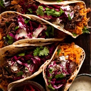 Corned Beef Barbacoa Taco