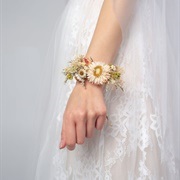 Bracelet of Real Flowers