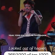 #347 Locked Out of Heaven by Bruno Mars