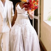 Cincher Bodice With Belt Over It