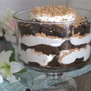 Chocolate Espresso Brownie Trifle