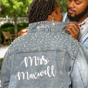 Personalized Jacket Worn With Dress