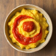 Plantain Mash With Hot Pepper Paste