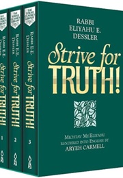 Strive for Truth! (Eliyahu E. Dessler)