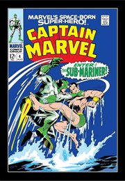 Captain Marvel #4 (Roy Thomas & Gene Colan)