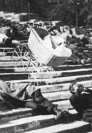 Baby Carriage Bouncing Down the Steps in Battleship Potemkin (1925)
