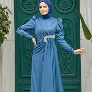 Draped Fabric Gather on Side of Bodice