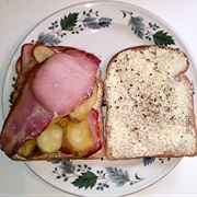 Bacon and Potato Sandwich