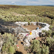 Rimrock Draw Rockshelter, Oregon, USA