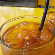 Iced Lemon and Ginger Tea